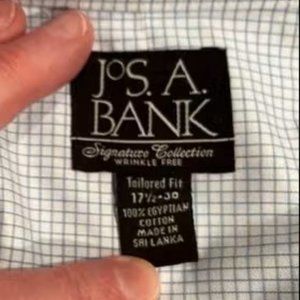 Signature Collection Dress Shirt Tailored Fit 17.5x36